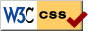 Icono de cumplimiento de la recomendaci&oacute;n CSS del W3C